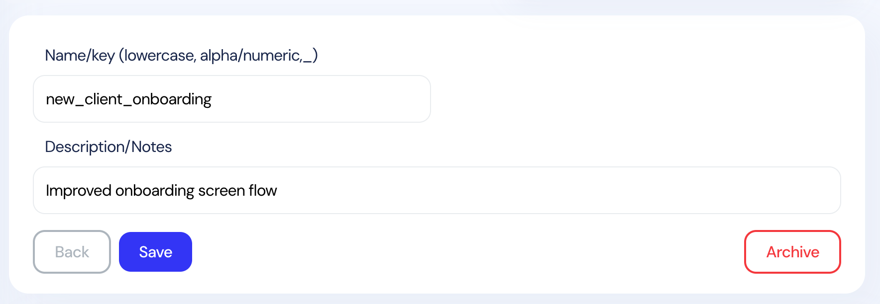 Add Release Flag